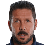 Portrett av Diego Simeone