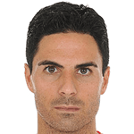 Portrett av Mikel Arteta